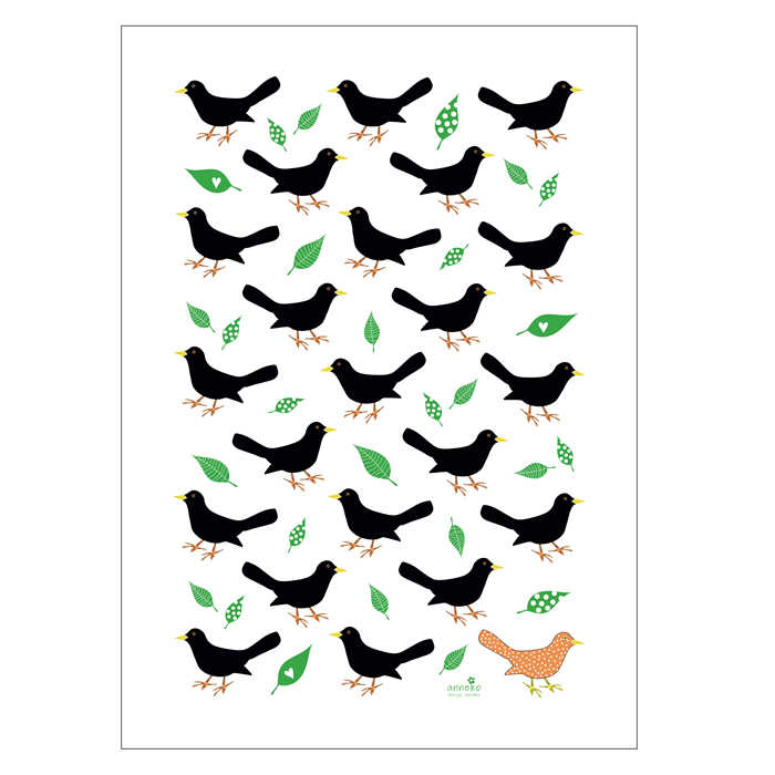 KITCHEN TOWEL 50X70CM-BIRD KOLTRASTAR