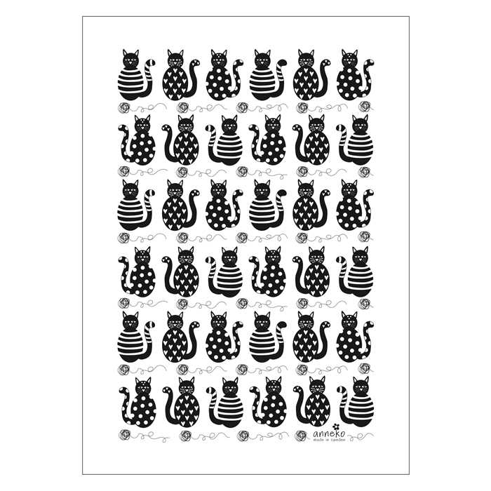 KITCHEN TOWEL 50X70CM-CATS