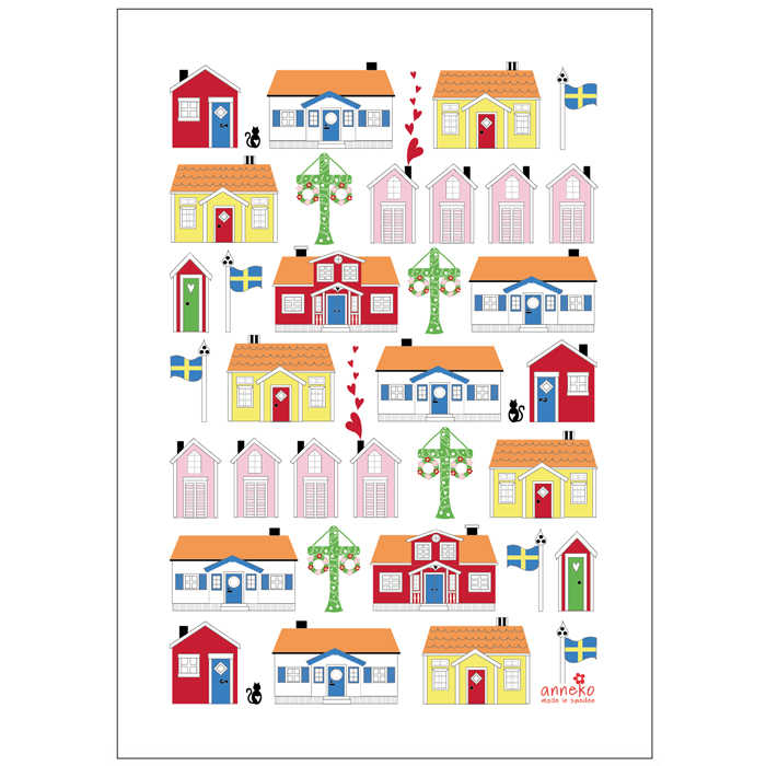 KITCHEN TOWEL 50X70CM-HOUSE COTTAGE