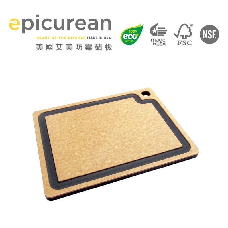 CUTTING BOARD "THICK BOARD" W/JUICE GROOVE & HOLE,