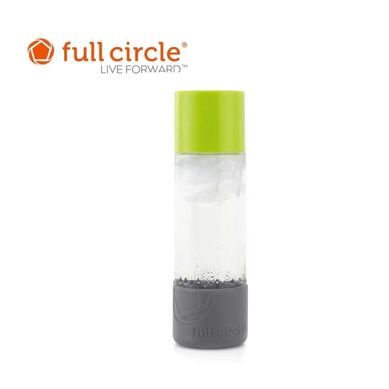 Full Circle 19安士 玻璃水樽 (綠色)
