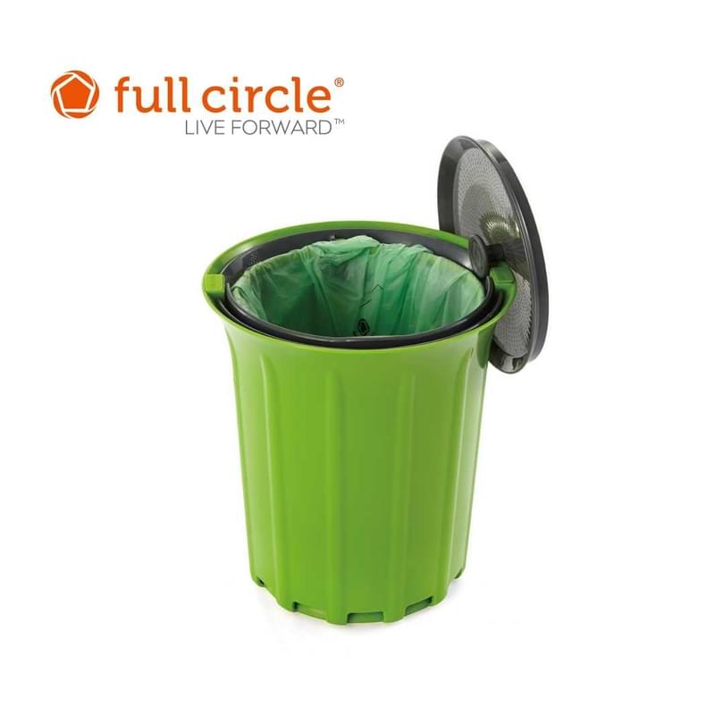 Full Circle 防異味垃圾桶 (綠色)