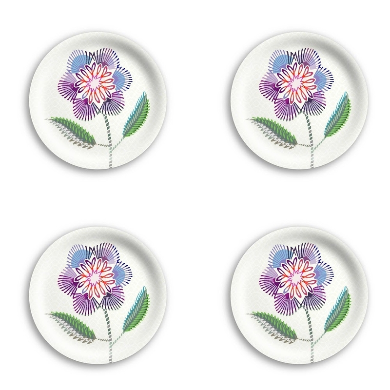 Arytrays - 杯墊 (11cm) - 花開 BLOSSOM (一套4件)