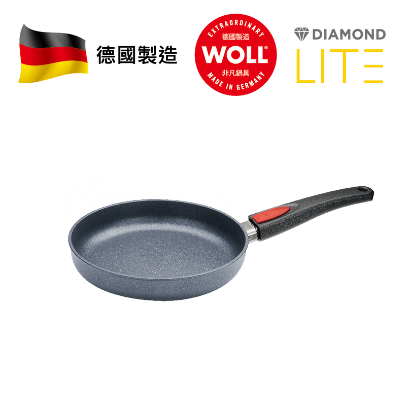 WOLL 輕．型鑽石系列 - 24cm 鑽石煎鍋 (1524DPIB)