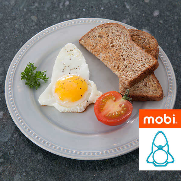 Mobi - 矽膠煎蛋模 (火箭)